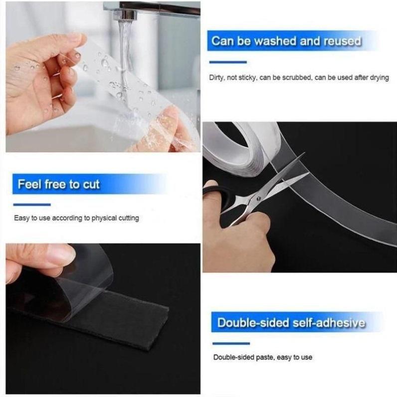 Multipurpose Double Sided Grip Tape (Pack of 2)